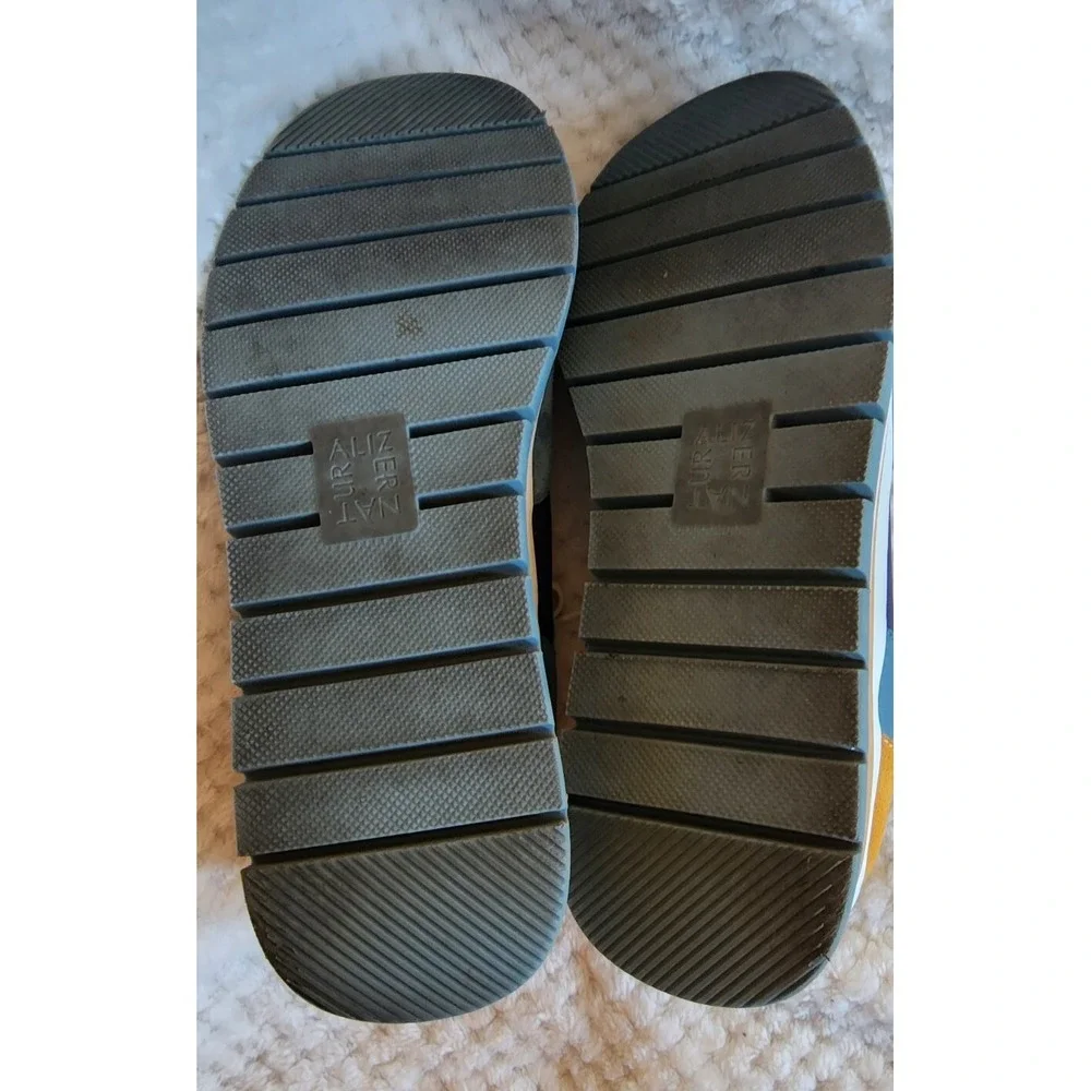 Naturalizer Women 9M Remy Suede Color block Sneakers Leather/Fabric MSRP $110